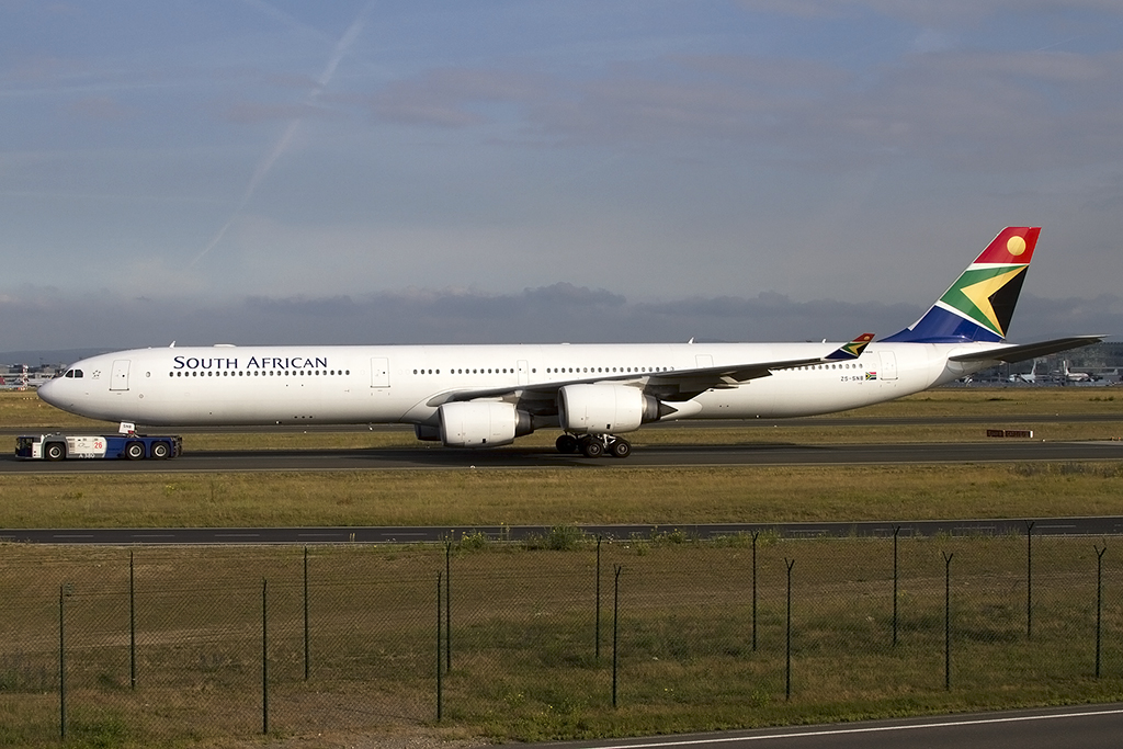 South African Airways, ZS-SNB, Airbus, A340-642, 21.06.2014, FRA, Frankfurt, Germany




