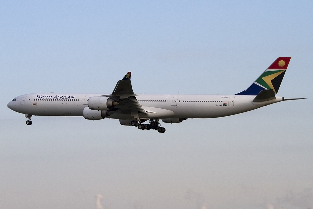 South African Airways, ZS-SNB, Airbus, A340-642, 02.05.2015, FRA, Frankfurt, Germany 




