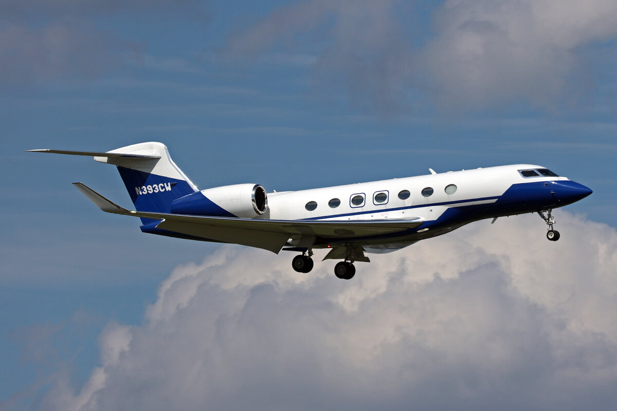 Springfield Aircraft Charter and Sales Inc., N393CW, Gulfstream G600, msn: 73048, 24.August 2025, ZRH Zürich, Switzerland.