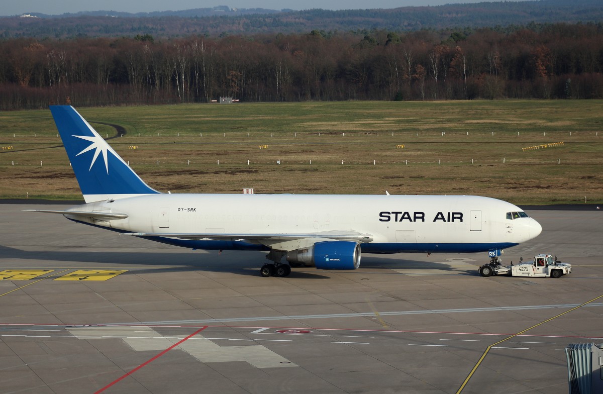 Star Air, OY-SRK,(C/N 23072),Boeing 767-204(BDSF), 29.12.2015,CGN-EDDK, Köln -Bonn,Germany 