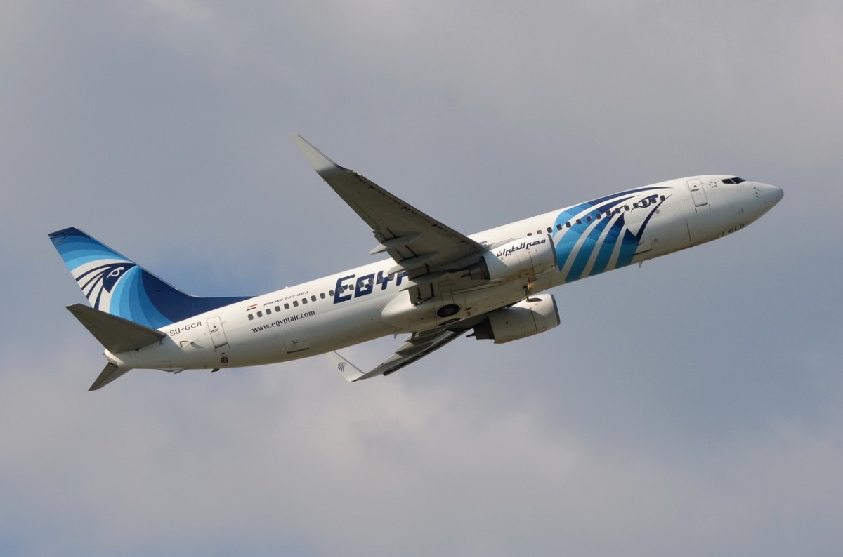 SU-GCR EgyptAir Boeing 737-866(WL)   in München gestartet am 10.09.2015