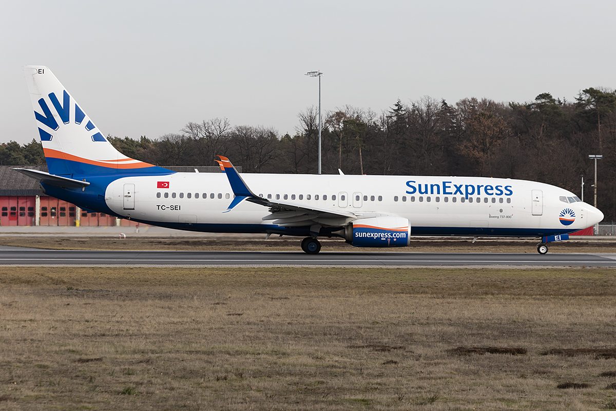 Sun Express, TC-SEI, Boeing, B737-8HC, 13.02.2019, FRA, Frankfurt, Germany 



