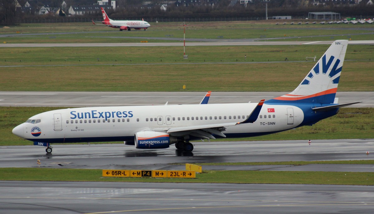 Sun Express, TC-SNN,(c/n 40775),Boeing 737-8HC(WL), 20.02.2016,DUS-EDDL, Düsseldorf, Germany 
