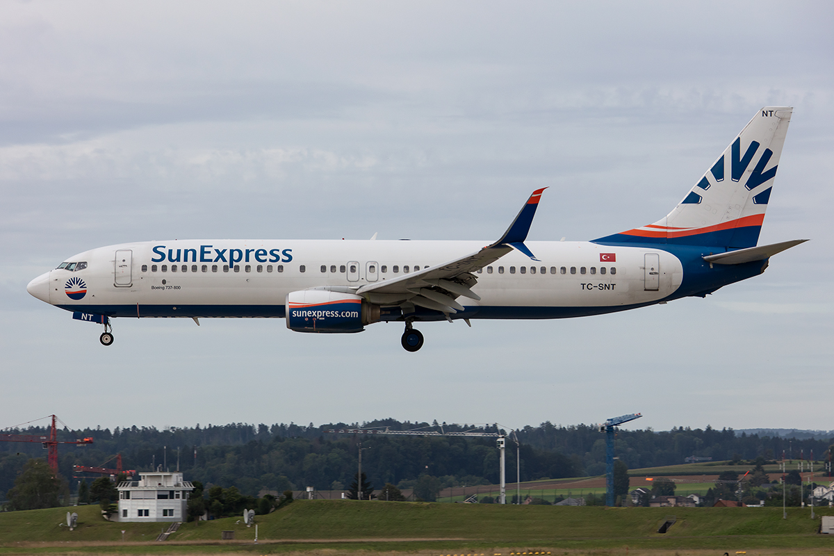 Sun Express, TC-SNT, Boeing, B737-8HC, 17.08.2019, ZRH, Zürich, Switzerland


