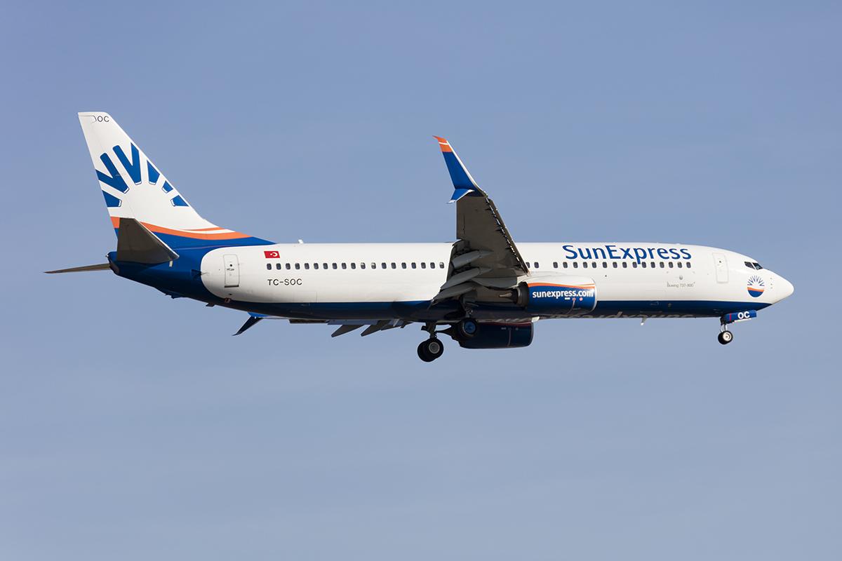 Sun Express, TC-SOC, Boeing, B737-8HC, 07.04.2018, FRA, Frankfurt, Germany 



