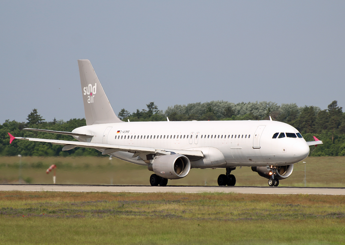 SundAir, Airbus A 320-214, D-ASMR, BER, 05.06.2021