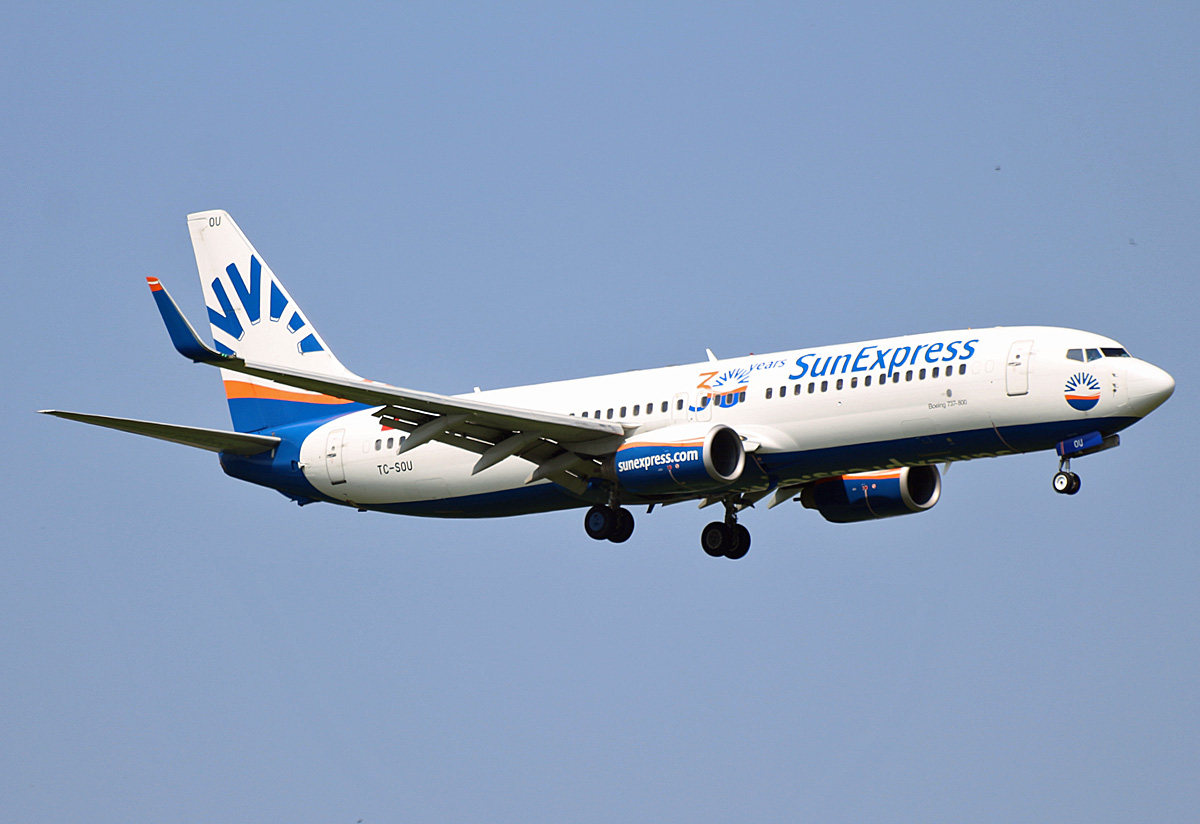 SunEXpress, Boeing B 737-86Q, TC-SOU, BER, 24.07.2021