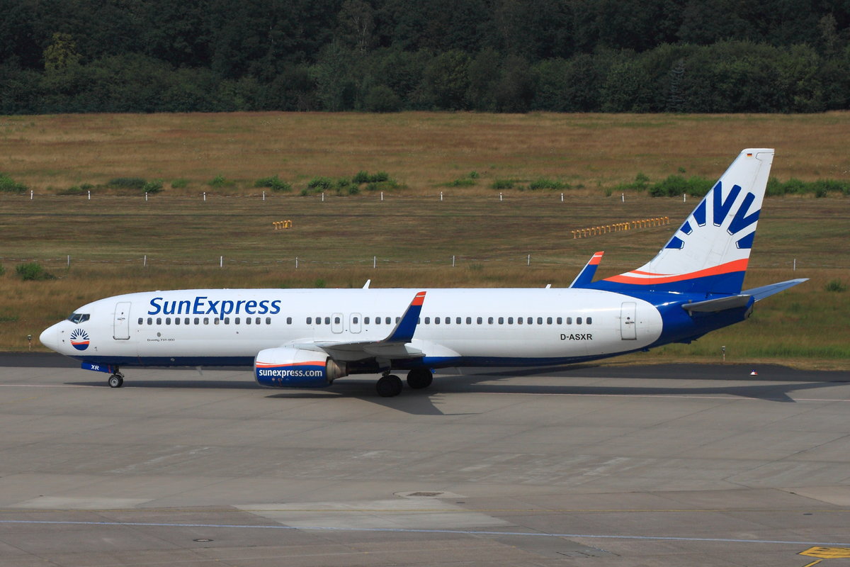 SunExpress Deutschland, Boeing 737-86J, D-ASXR. Köln-Bonn (CGN/EDDK), 22.07.2018.