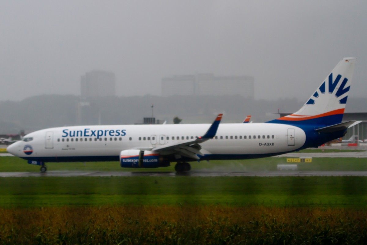 SunExpress Germany, D-ASXB, Boeing, 737-800 wl, 12.09.2014, STR-EDDS, Stuttgart, Germany 