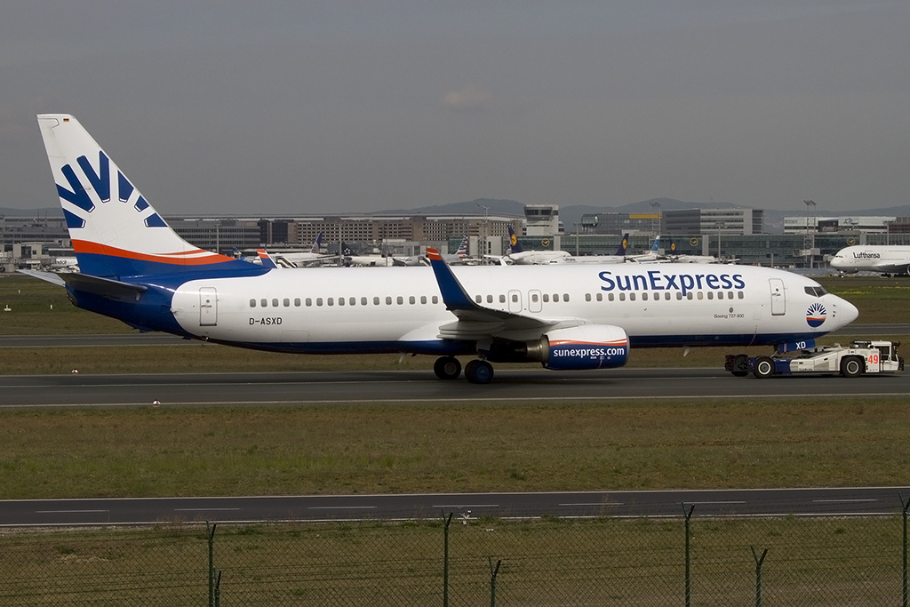 SunExpress Germany, D-ASXD, Boeing, B737-8AS, 02.05.2015, FRA, Frankfurt, Germany



