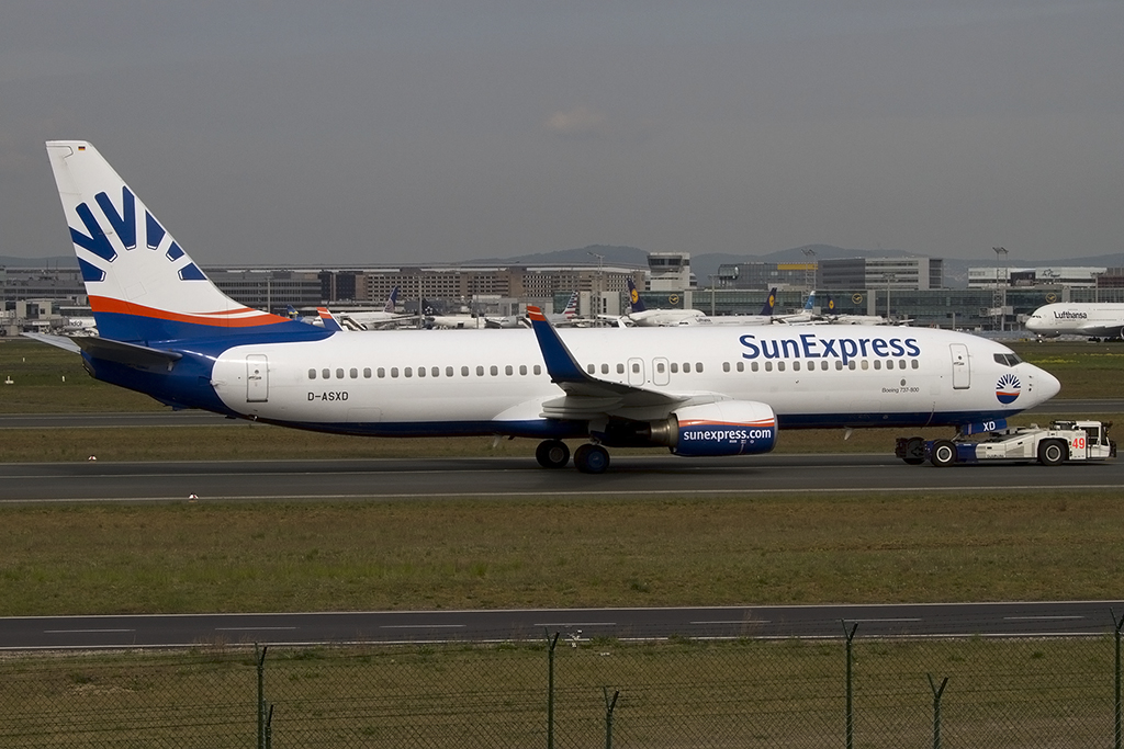SunExpress Germany, D-ASXD, Boeing, B737-8AS, 02.05.2015, FRA, Frankfurt, Germany



