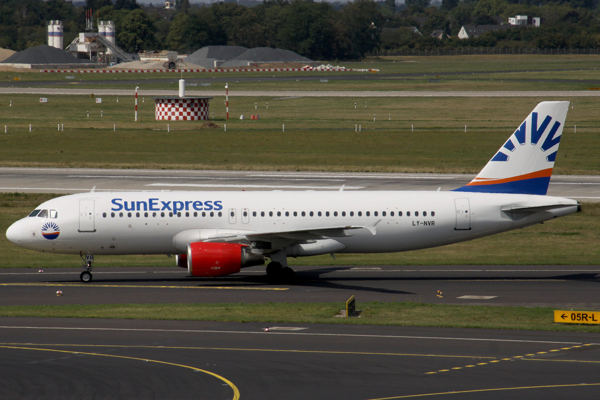 SunExpress (lsdf Avion Express X3-NVD), LY-NVR, Airbus, A 320-214 sl, DUS-EDDL, Düsseldorf, 21.08.2019, Germany 