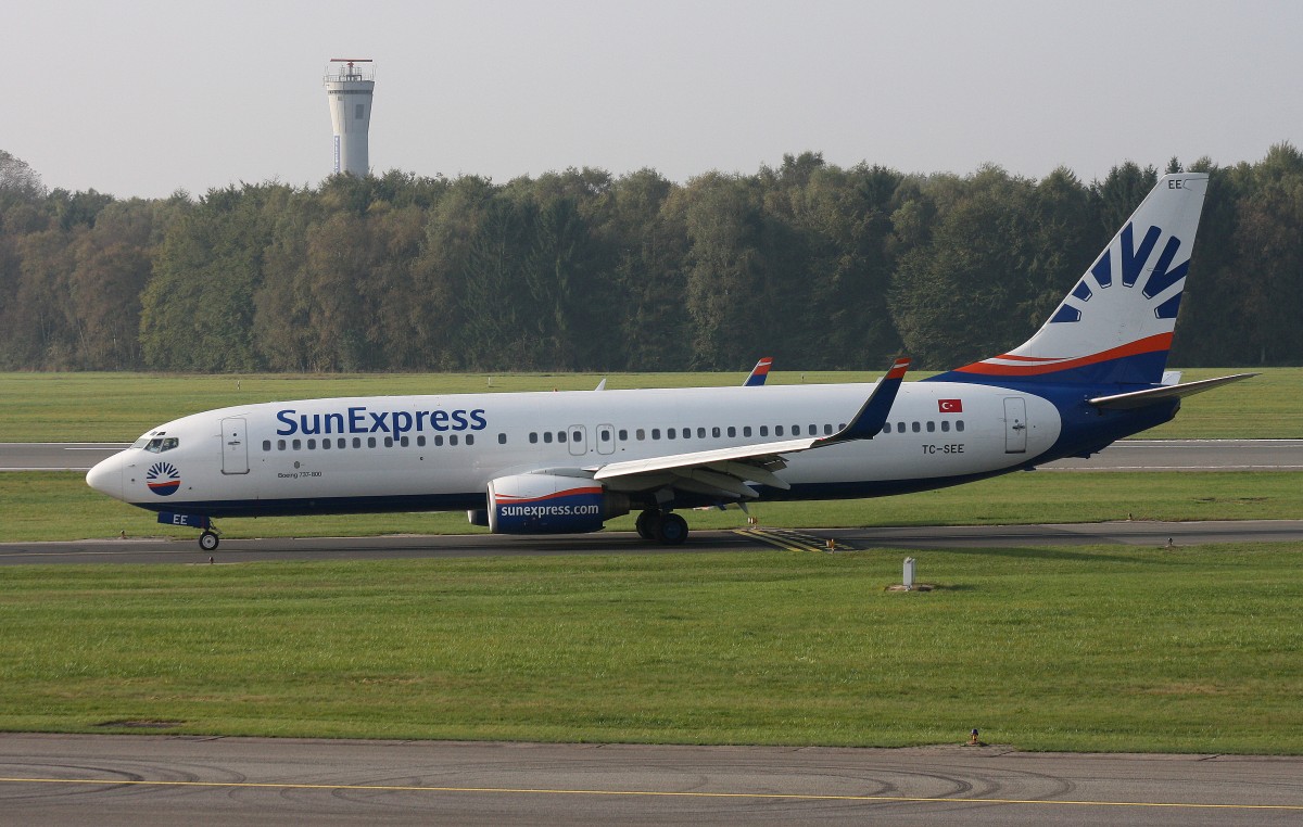 SunExpress, TC-SEE, (c/n 32363),Boeing 737-8CX(WL), 11.10.2014, HAM-EDDH, Hamburg, Germany 