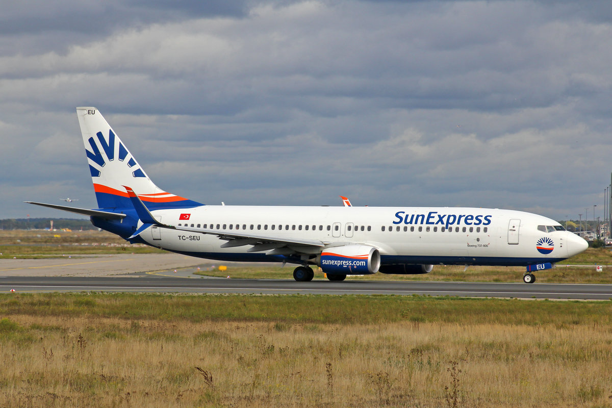 SunExpress, TC-SEU, Boeing 737-8HC, msn: 61181/5881, 28.September 2019, FRA Frankfurt, Germany.