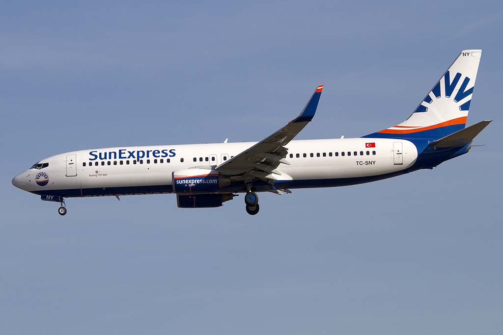 SunExpress, TC-SNY, Boeing, B737-8K5, 16.08.2013, FRA, Frankfurt, Germany 




