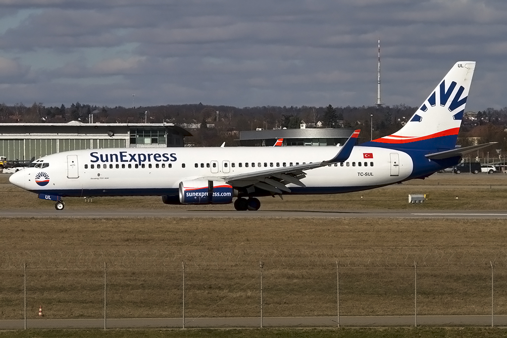 SunExpress, TC-SUL, Boeing, B737-85F, 23.02.2014, STR, Stuttgart, Germany 



