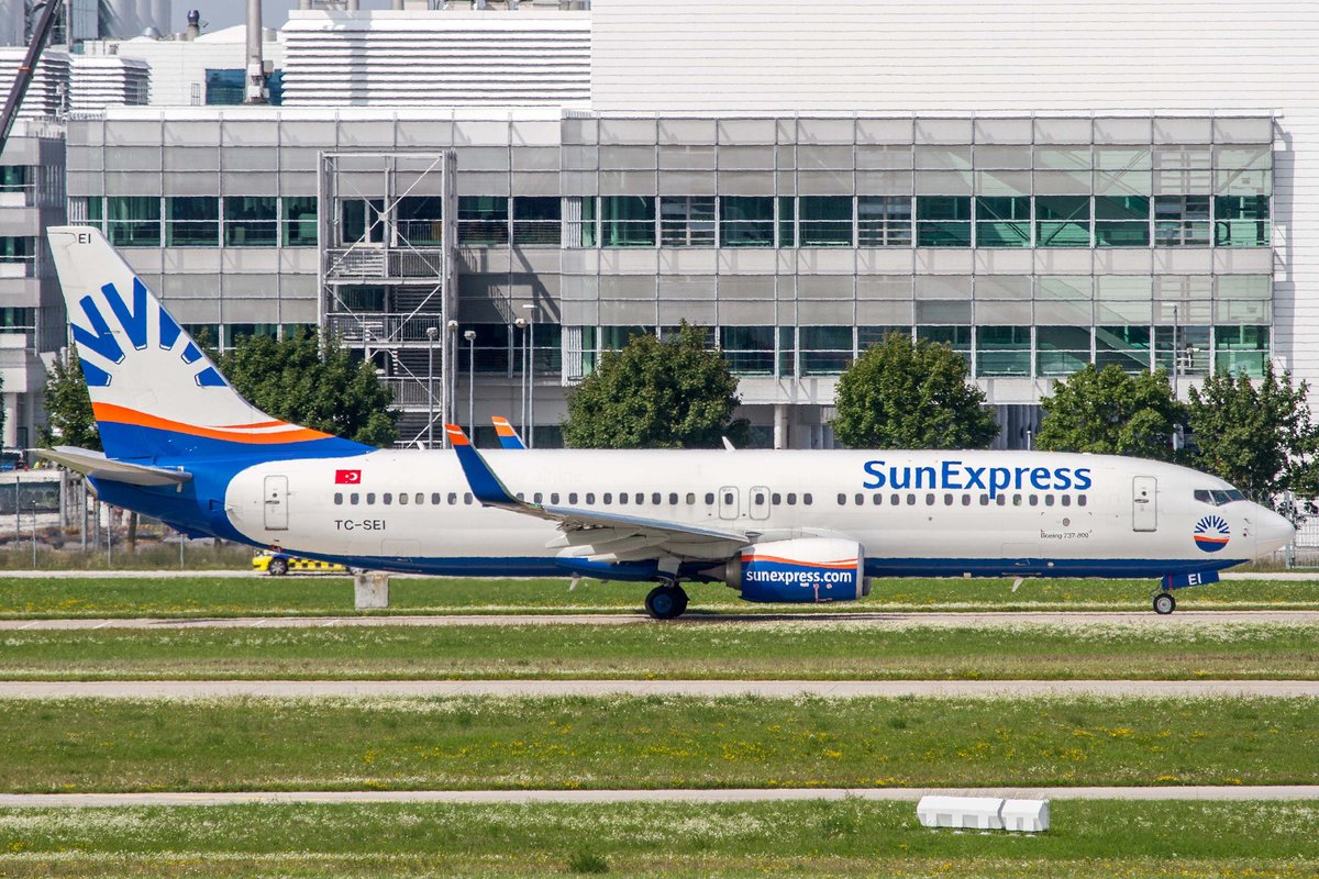 SunExpress (XQ-SXS), TC-SEI, Boeing, 737-8HC wl, 22.08.2017, MUC-EDDM, München, Germany 