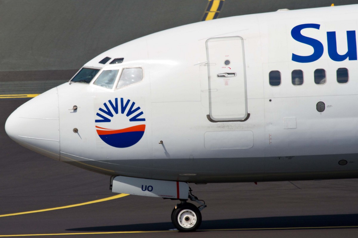 SunExpress (XQ-SXS), TC-SUO, Boeing, 737-86Q wl (Bug/Nose), 22.08.2015, DUS-EDDL, Düsseldorf, Germany