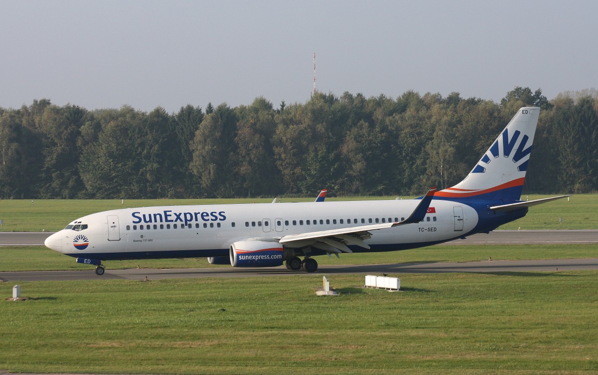 SunExpress,TC-SED,(c/n 32361),Boeing 737-8CX(WL),04.10.2014,HAM-EDDH,Hamburg,Germany