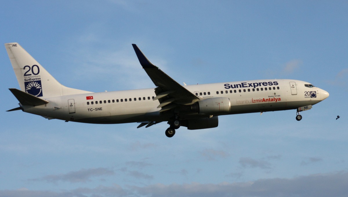SunExpress,TC-SNE,(c/n29684),Boeing 737-8HX(WL),16.09.2013,HAM-EDDH,Hamburg,Germany