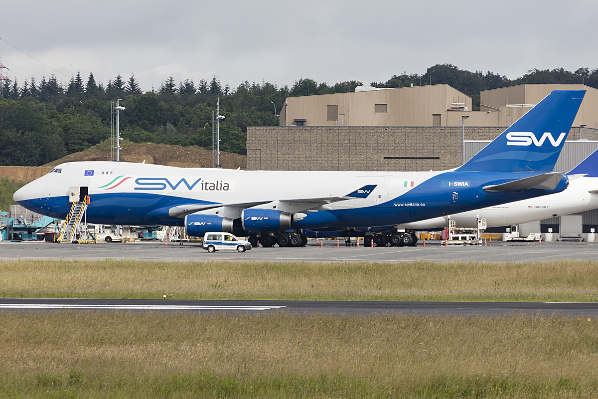 SW Italia, I-SWIA, Boeing, B747-4R7F-SCD, 22.06.2016, LUX, Luxembourg , Luxembourg



