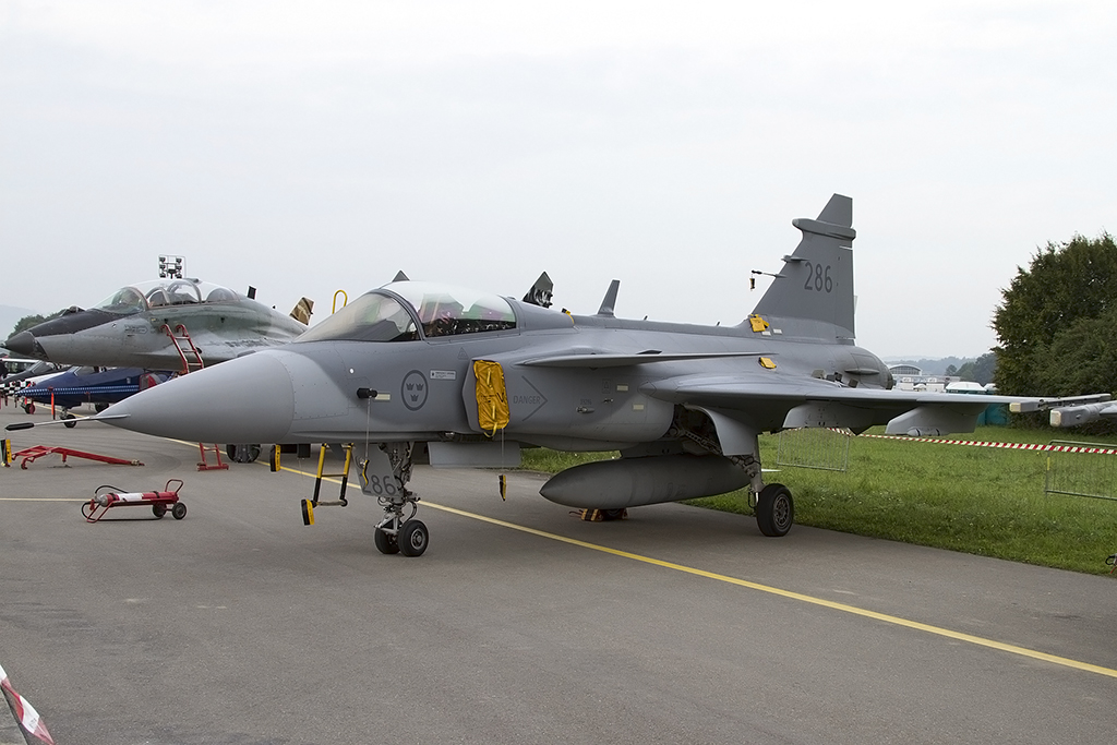 Sweden Air Force, 39286, Saab, JAS-39C Gripen, 05.09.2014, LSMP, Payerne, Switzerland 





