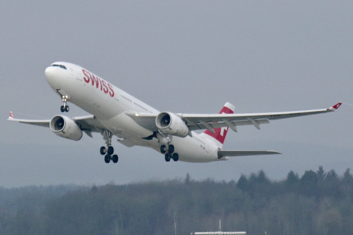 Swiss, A330-300, HB-JHK, 28.12.19, Zürich