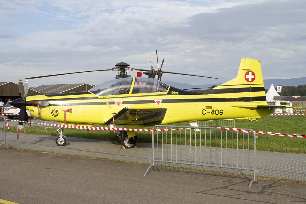 Swiss Air Force, C-406, Pilatus, PC-9, 29.08.2014, LSMP, Payerne, Switzerland 




