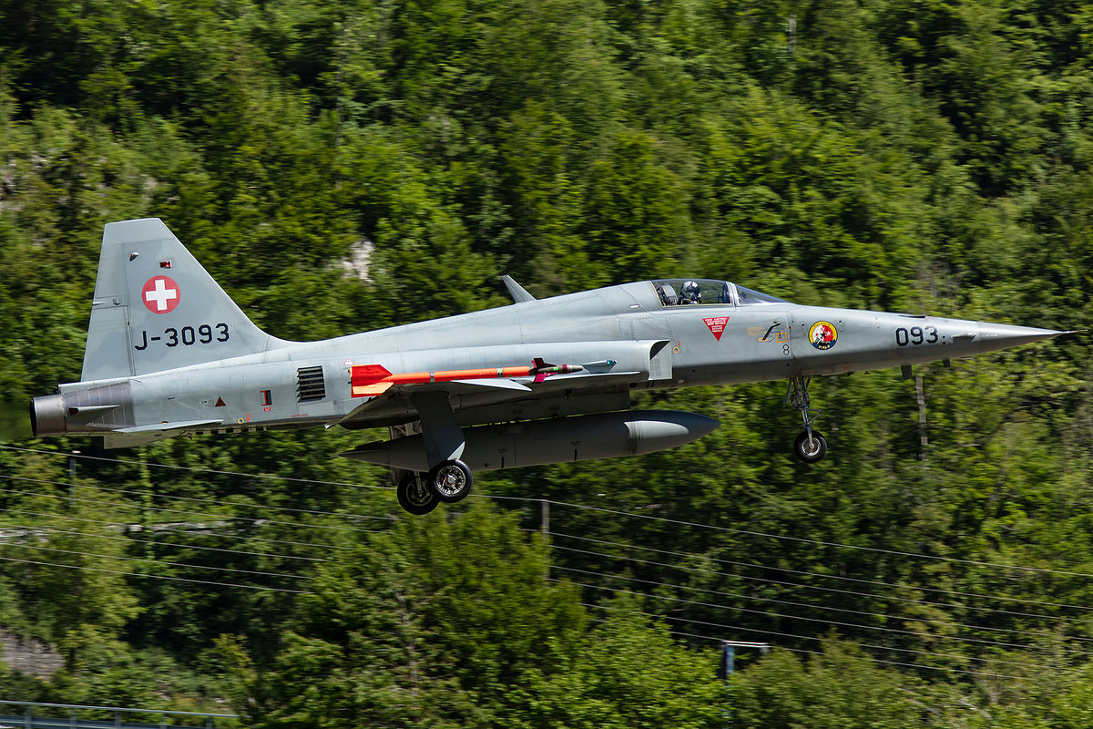 Swiss Air Force, J-3093, Northrop, F-5E, 31.05.2019, LSMM, Meiringen, Switzerland


