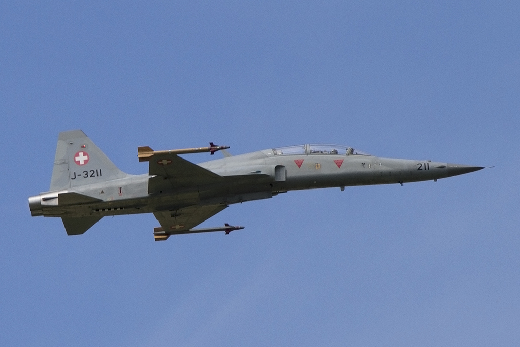 Swiss Air Force, J-3211, Northrop, F-5F Tiger II, 30.08.2014, LSMP, Payerne, Switzerland 




