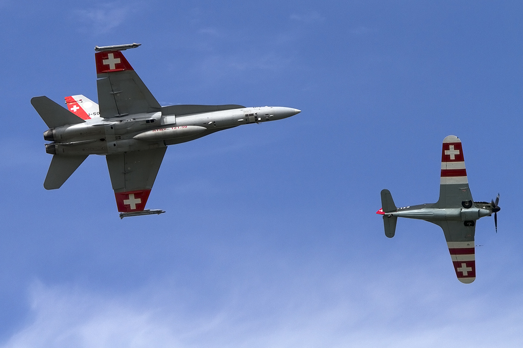 Swiss Air Force, J-5014, McDonnell Douglas, FA-18C Hornet, 30.08.2014, LSMP, Payerne, Switzerland 




