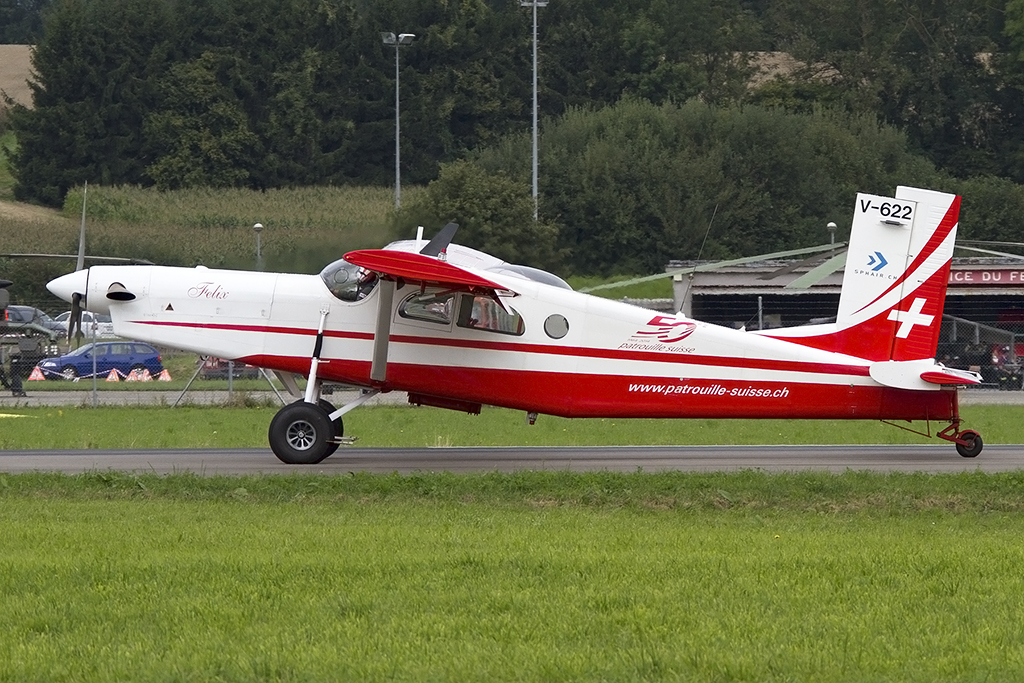 Swiss Air Force, V-622, Pilatus, PC-6-H2M, 29.08.2014, LSMP, Payerne, Switzerland 




