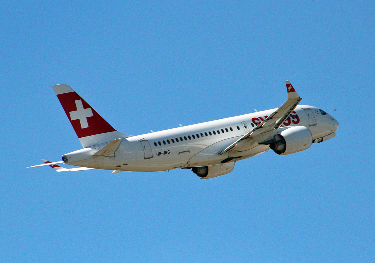 Swiss, Airbus A 220-100, HB-JBG, BER, 22.06.2022