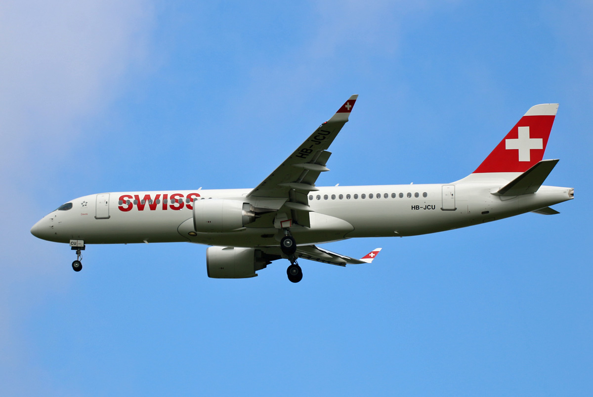 Swiss, Airbus A 220-300, HB-JCU, BER, 29.05.2021