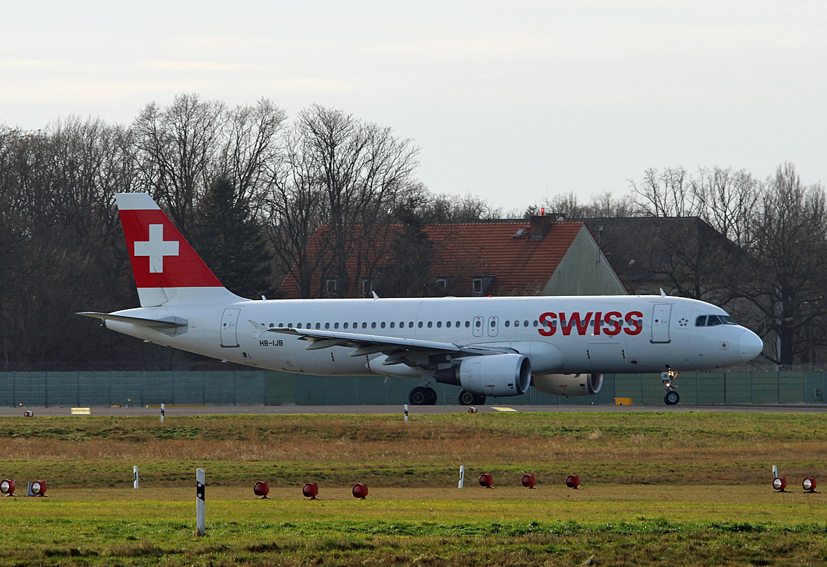 Swiss, Airbus A 320-214, HB-IJB, TXL, 06.01.2018