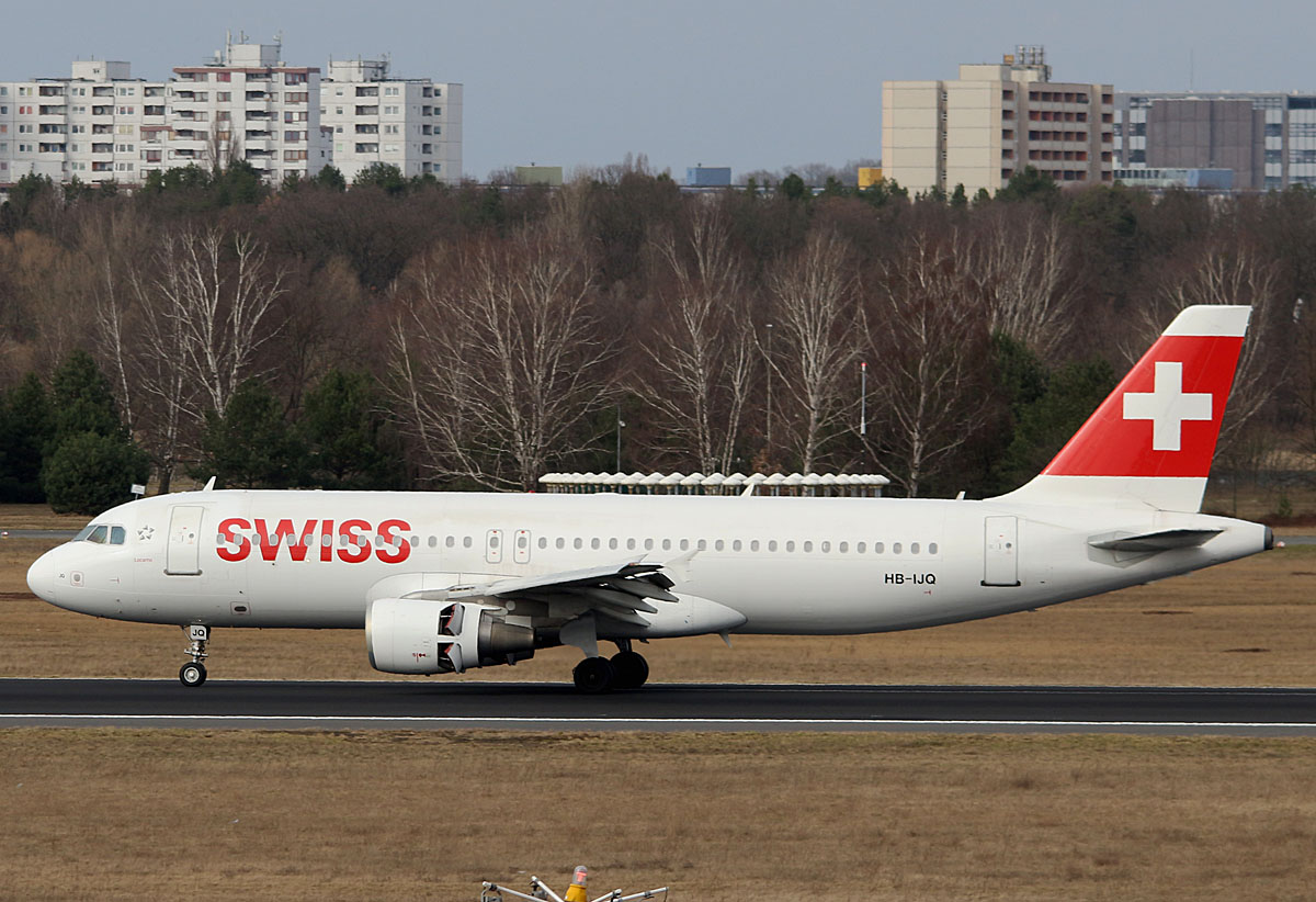 Swiss, Airbus A 320-214, HB-IJQ, TXL, 16.03.2017