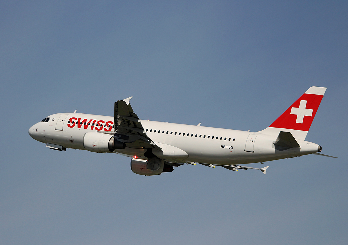 Swiss, Airbus A 320-214, HB-IJQ, DUS, 17.05.2017