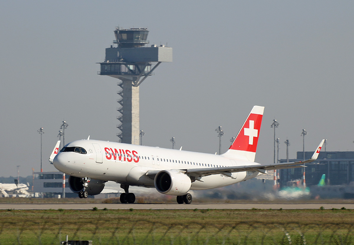 Swiss, Airbus A 320-271N, HB-JBD, BER, 10.09.2023