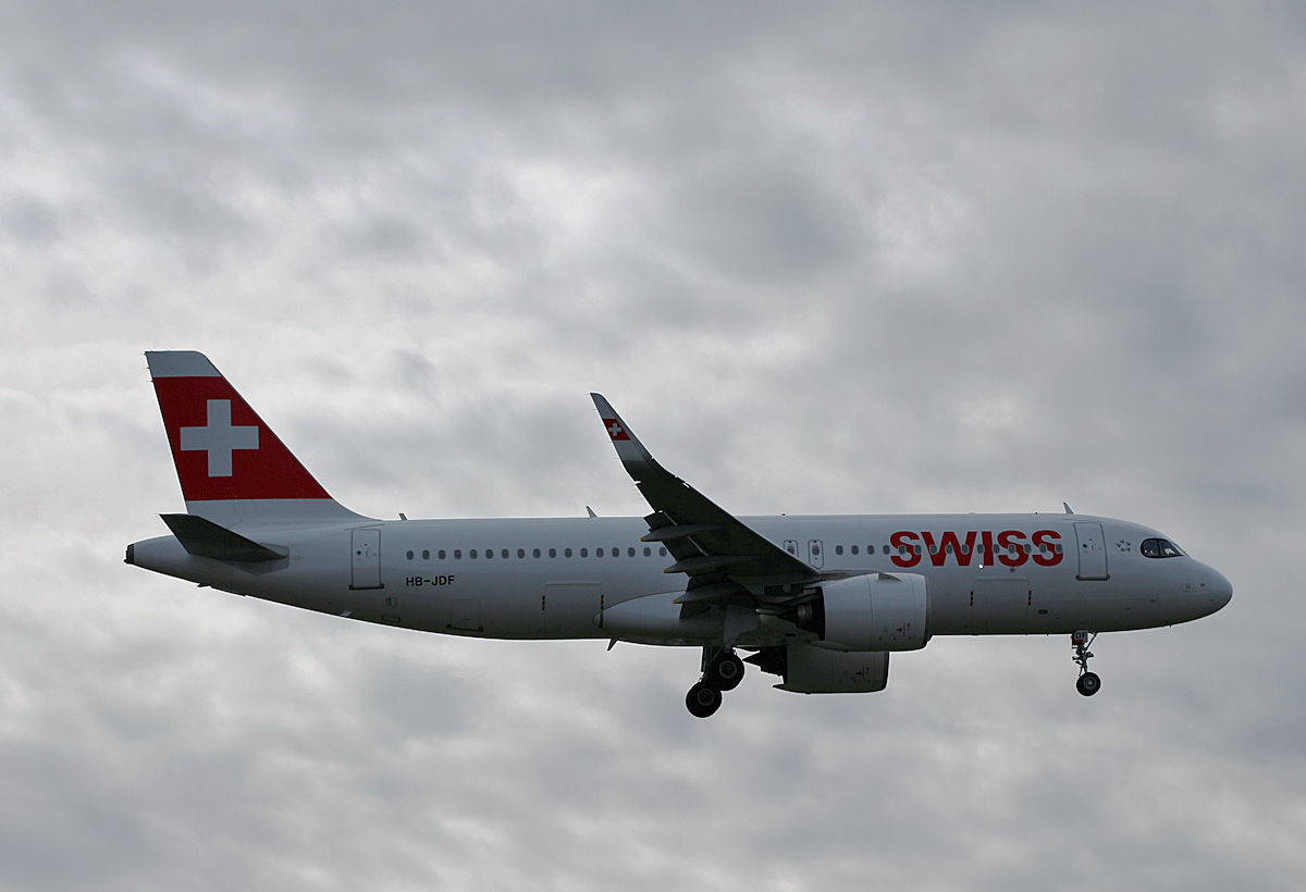 Swiss, Airbus A 320-271N. HB-JDF, BER, 18.03.2023