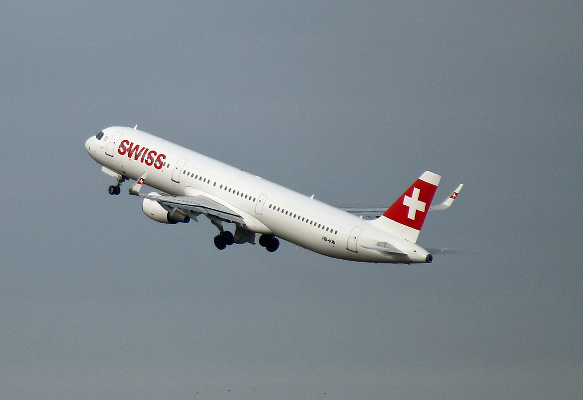 Swiss, Airbus A 321-212, HB-ION, BER, 13.02.2024