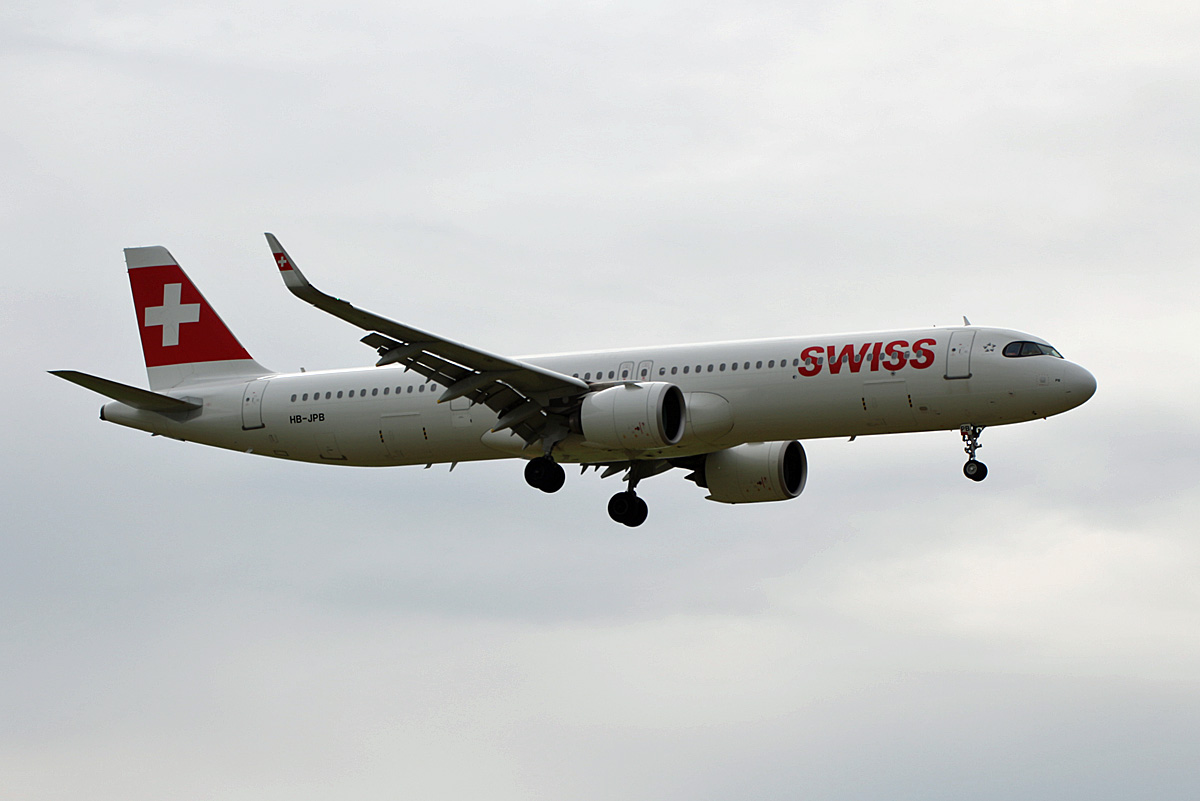 Swiss, Airbus A 321-271NX, HB-JPB, BER, 23.07.2023