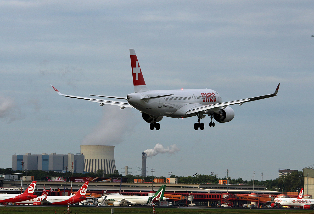 Swiss, CS-300, HB-JCB, TXL, 12.09.2017