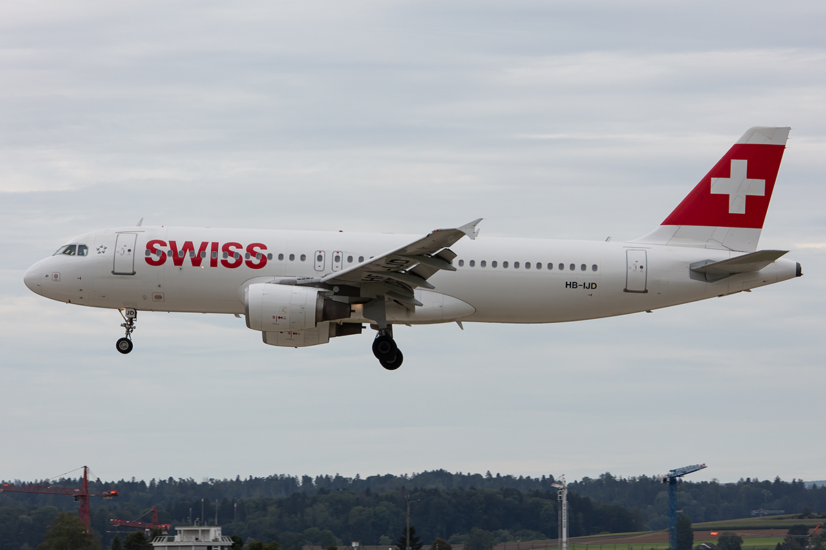 Swiss, HB-IJD, Airbus, A320-214, 17.08.2019, ZRH, Zürich, Switzerland


