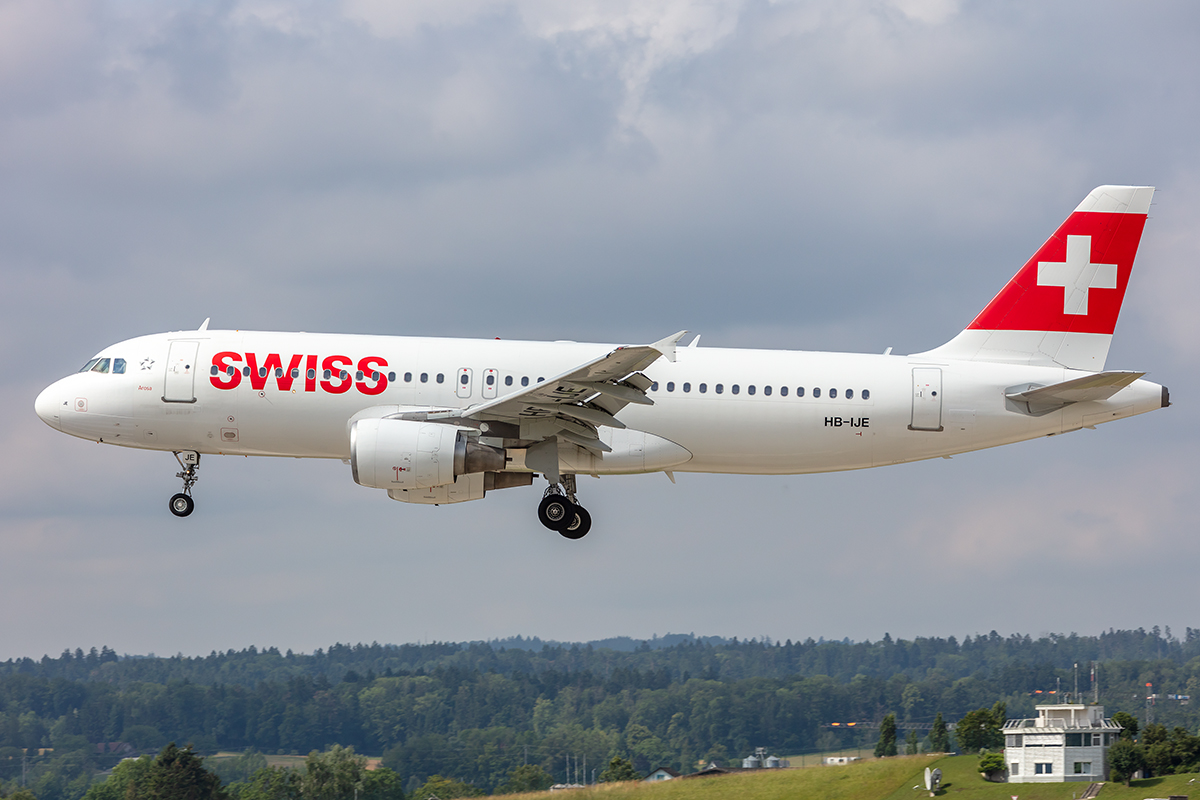 Swiss, HB-IJE, Airbus, A320-214, 26.06.2021, ZRH, Zürich, Switzerland