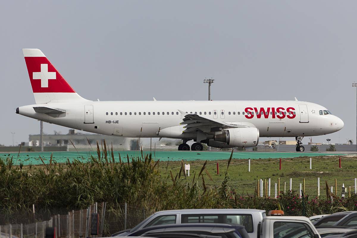 Swiss, HB-IJE, Airbus, A320-214, 26.10.2016, AGP, Malaga, Spain 


