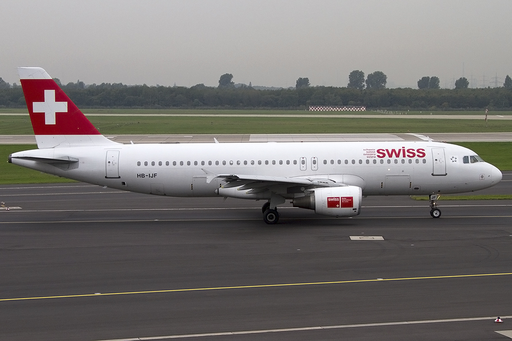 Swiss, HB-IJF, Airbus, A320-214, 08.10.2013, DUS, Düsseldorf, Germany 




