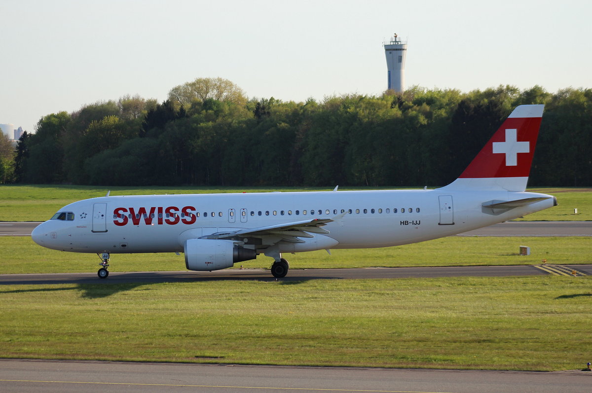 Swiss, HB-IJJ, (c/n 585),Airbus A 320-214, 06.05.2016, HAM-EDDH, Hamburg, Germany (Name: Wallisellen) 