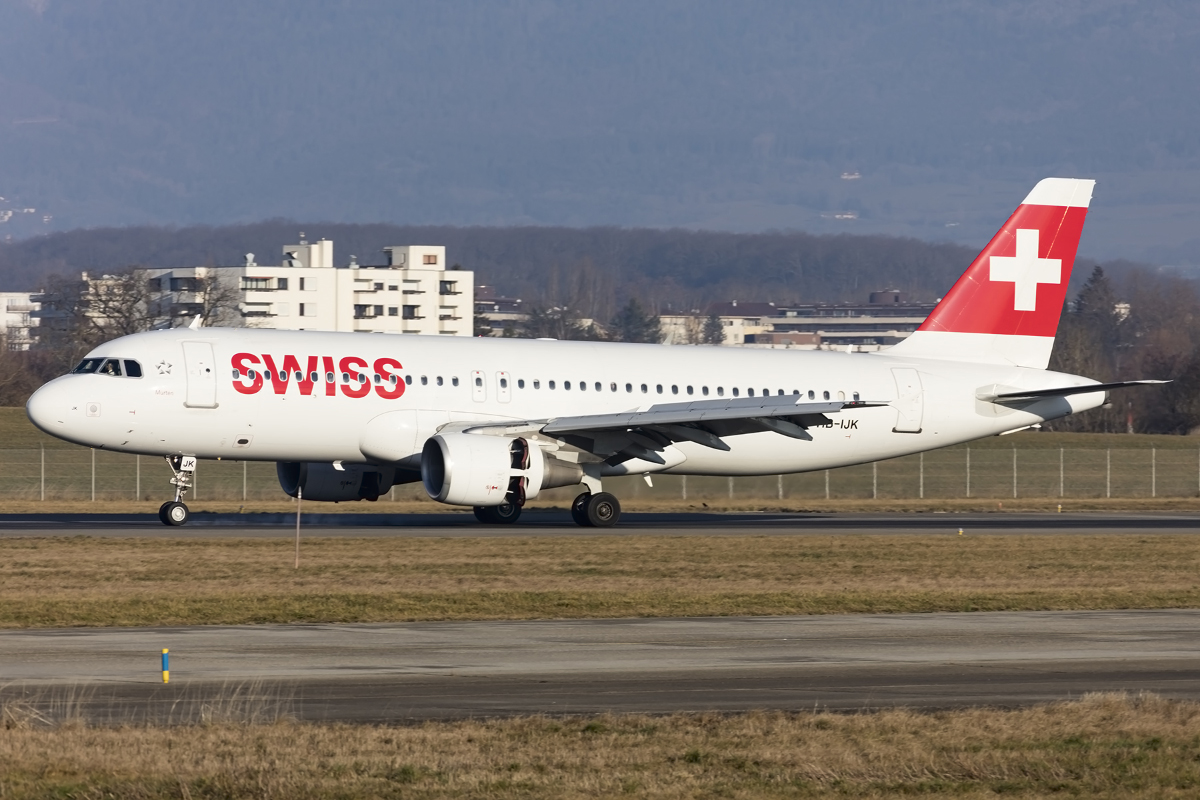 Swiss, HB-IJK, Airbus, A320-214, 30.01.2016, GVA, Geneve, Switzerland 


