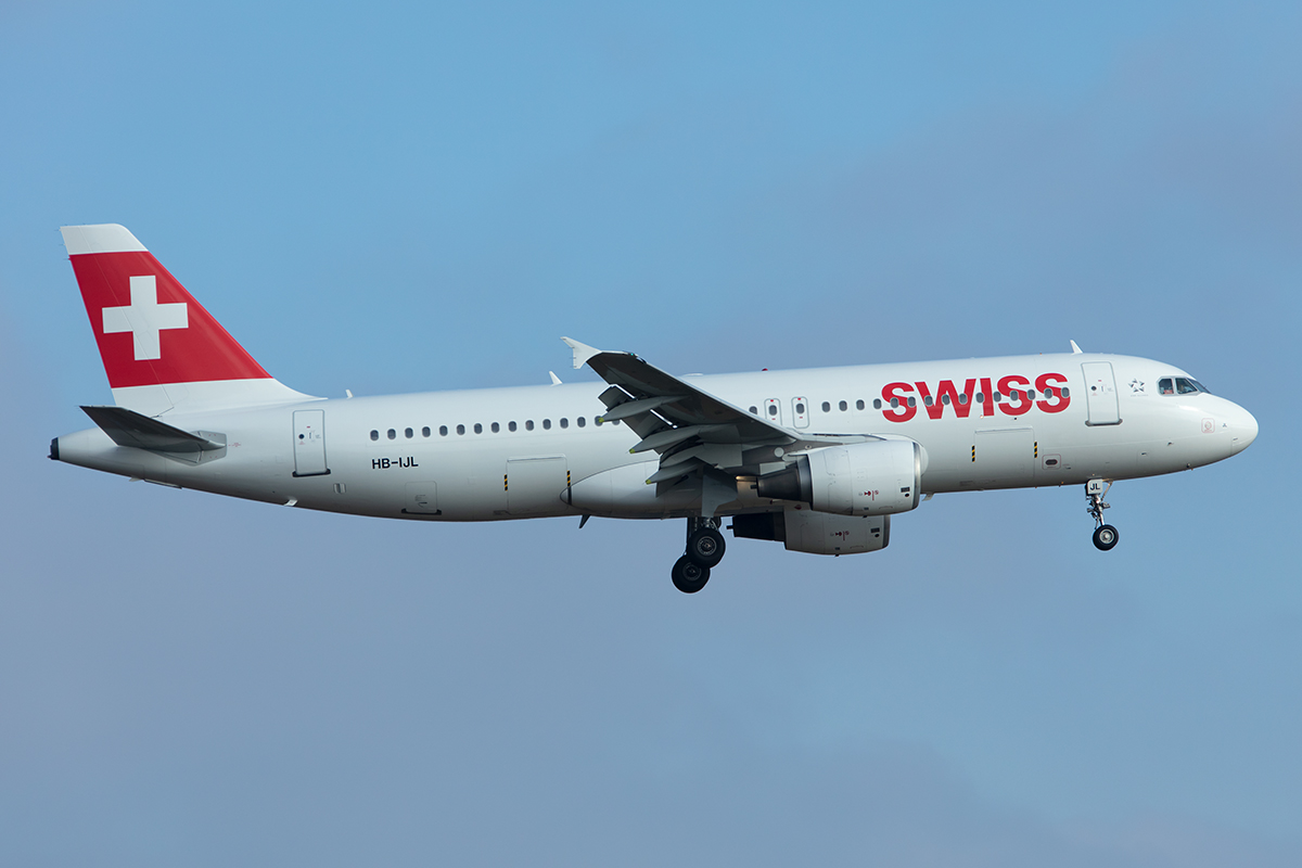 Swiss, HB-IJL, Airbus, A320-214, 21.01.2020, ZRH, Zürich, Switzerland



