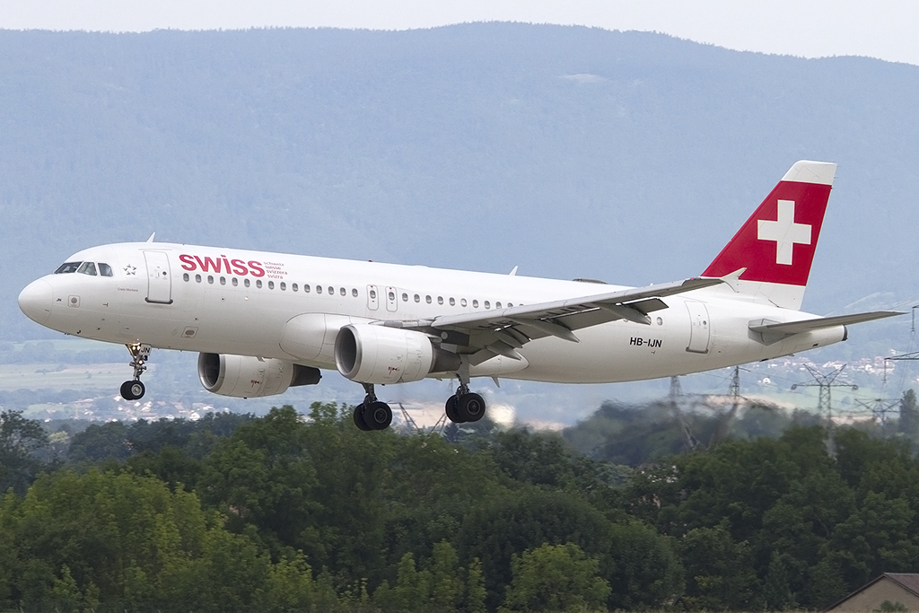 Swiss, HB-IJN, Airbus, A320-214, 10.08.2014, GVA, Geneve, Switzerland 


